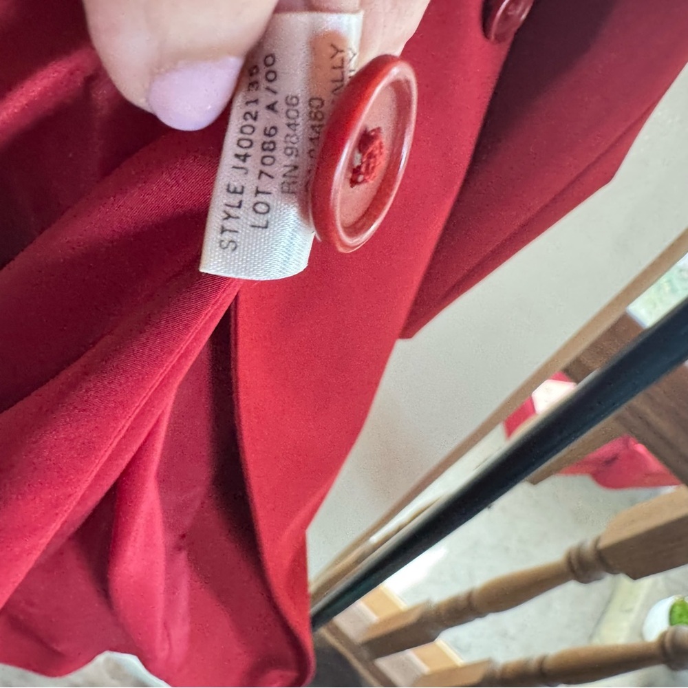 Theory Red Double-Breasted Women's dress/coat, you choose - Picture 15 of 15